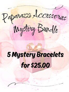Paparazzi 5 Piece Mystery Bracelets Bundle (5BRACELETS)